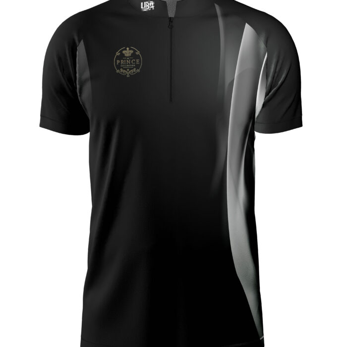 UBA Black Sports Tshirts