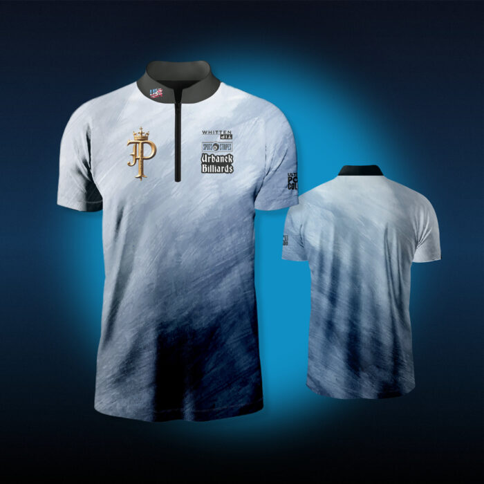 Joe Prince Steel Fade Jersey front and back mockup